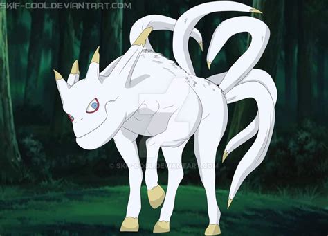 han naruto|naruto 5 tails beast.